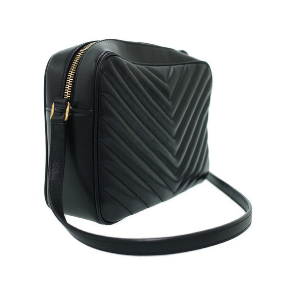 Saint Laurent Paris Lou Camera Bag Shoulder Bag Black - Picture 2 of 9